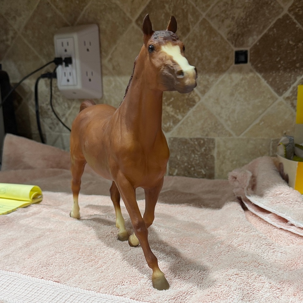 Breyer Horse #955 Samsung Woodstock Westphalian Morganglanz circa 1997